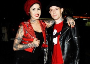 Kat Von D and Deadmau5